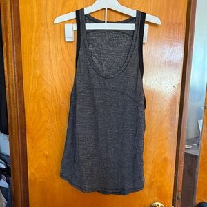 LuLulemon dark grey sports tank